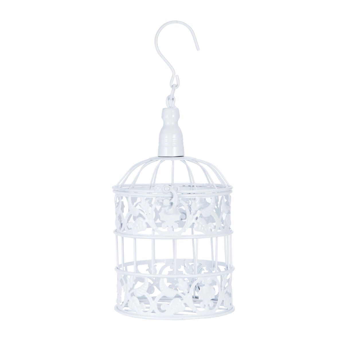 NUOLUX Bird Cage Decorative Metal Wedding Decor Antique Ornamental Animal Round Birdcages